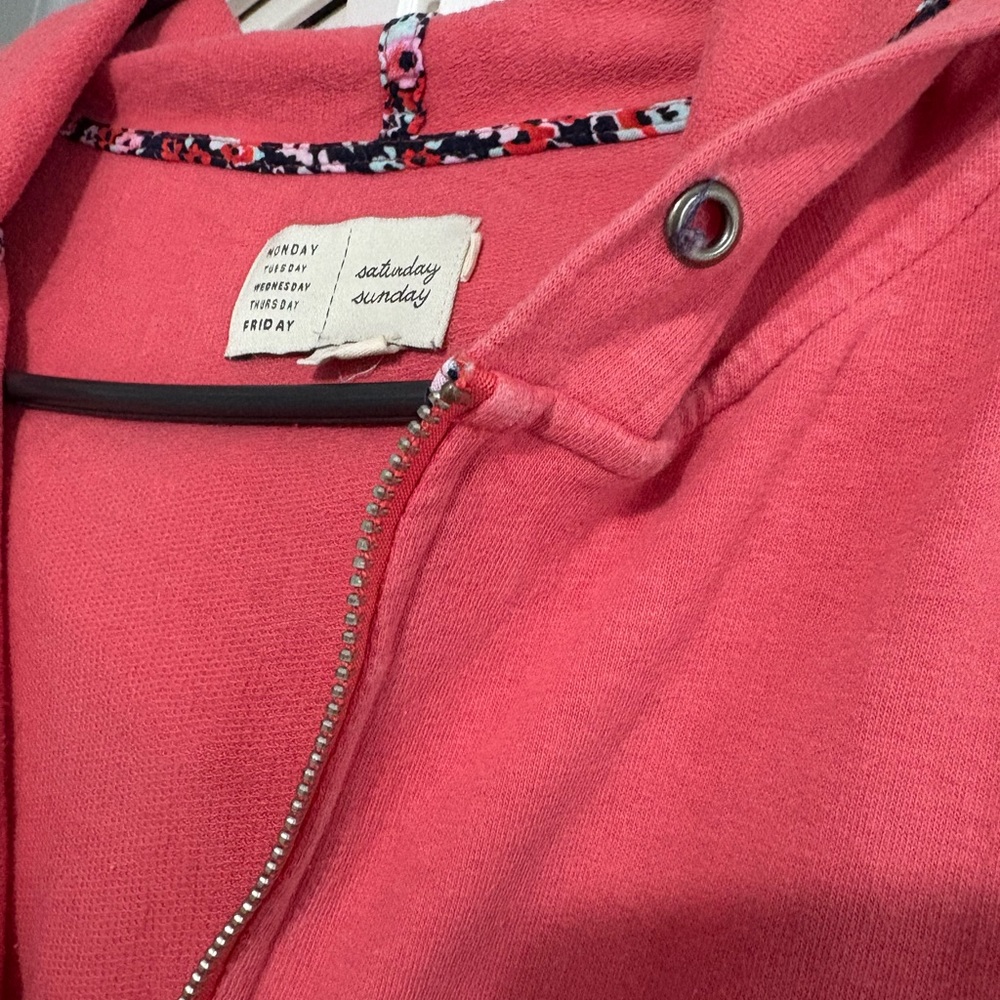 Women's Pink Ruffle Hem Jacket - Picture 2 of 3